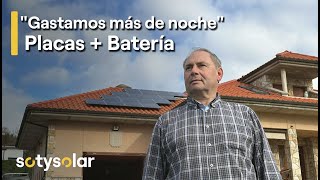 Instalación Fotovoltaica de Autoconsumo con 14 PLACAS y 1 BATERÍA solar ☀️ SotySolar [upl. by Takakura]