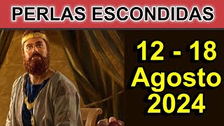 PERLAS ESCONDIDAS de esta semana respuestas CORTAS SALMOS CAPITULO 7374 12 al 18 Agosto 2024 [upl. by Piers640]