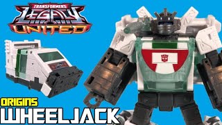 Origins Wheeljack Review  Transformers Legacy United [upl. by Donela]