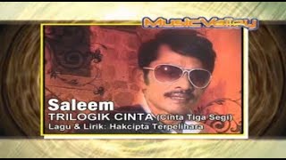 Saleem  Trilogik Cinta  Karaoke MinusOne Widescreen 1080p HD [upl. by Oler325]