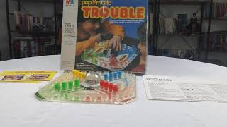 1986 Pop O Matic Trouble Game [upl. by Oravla]