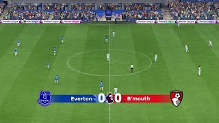 Everton vs Bournemouth 31082024 Premier League EA FC 24 [upl. by Riay]