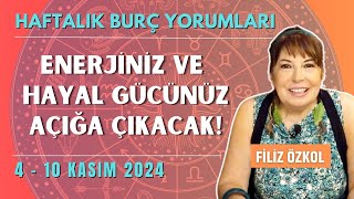 Bu hafta aşk hayatına aman dikkat Filiz Özkol ile haftalık burç yorumları 410 Kasım 2024 [upl. by Bartholemy887]