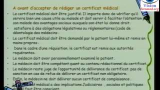 Les Regles de Redaction des Certificats Medicaux [upl. by Lluj]