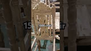 Wooden chair woodpolish woodenfurniture woodworking [upl. by Anaytat]