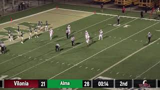 FOOTBALL Vilonia Eagles at Alma Airedales  101024 [upl. by Osy]