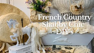 FRENCH COUNTRY SHABBY CHIC FARMHOUSE DIY PROJECTS DESIGNING DECOR USING IOD STAMPS amp MOULDS [upl. by Sherlock]