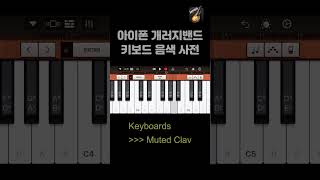 Muted Clav  iPhone Garageband keyboard tone [upl. by Devonna]