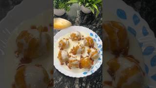 Chatpata and sweet dahi vadabhalla recipeshortvideo easyrecipes [upl. by Enirac]