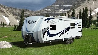 Quick Tour of the New Arctic Fox 25W Travel Trailer [upl. by Akimot995]