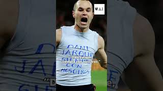 Andrés Iniesta’s TRIBUTE to a RIVAL in 2010 World Cup final [upl. by Dnamra872]