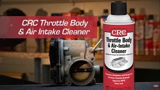 CRC Throttle Body amp Air Intake Cleaner Instructional Video [upl. by Sosthenna]