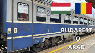 Crossing borders from Budapest to Romania by Train [upl. by Bethezel]