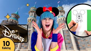 TOP 10 įdomiausių faktų apie Walt Disney pasaulį 🎬  Išmok kaip nupiešti Mickey Mouse ✏️ [upl. by Iv]