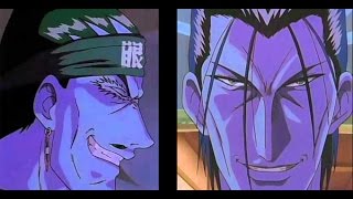 Rurouni Kenshin Dub Comparison  Laughing Scene [upl. by Kidd]