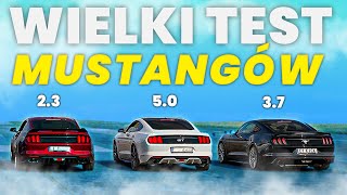 WIELKIE porównanie MUSTANGÓW V8 vs V6 vs 23 [upl. by Naik]