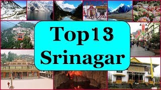 Srinagar Tourism  Famous 13 Places to Visit in Srinagar Tour [upl. by Pich]