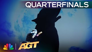 Attraction Juniors Reveals The MAGIC Behind Their Shadow Act  Quarterfinals  AGT 2024 [upl. by Sire]