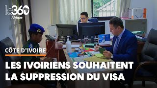 L’ambassade du Maroc à Abidjan croule sous les demandes de visa [upl. by Seltzer]