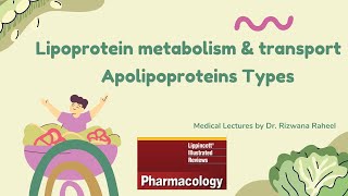 Lipoprotein metabolism amp transport  Apolipoproteins Types ChylomicronsVLDLIDLLDLHDL Lecture 2 [upl. by Prober]