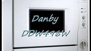 Danby Countertop Dishwasher DDW496W [upl. by Niroc]