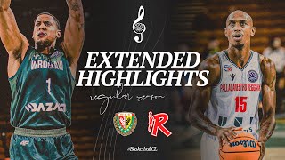 WKS Slask Wroclaw v Pallacanestro Reggiana  Full Game Highlights  BasketballCL 202425 [upl. by Hsirrap66]