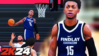 THE SEASON FINDLAY PREP 2K24 SEASON 2 DEFEND THE CROWN EP 1 HIGH SCHOOL HOOPS 2K24 [upl. by Tor]