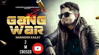 GANGWAR  Narinder Kailey Ft Banka  Randy J  Official Music Video  👍 VS Records [upl. by Denbrook]