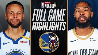 WARRIORS at PELICANS  EMIRATES NBA CUP 🏆  FULL GAME HIGHLIGHTS  November 22 2024 [upl. by Sibeal]