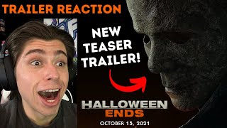 Halloween Ends Teaser Trailer REACTION [upl. by Atwood365]