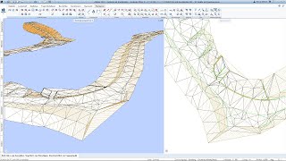 Allplan Digitales Gelände mit Bruchkanten und Aussengrenze erstellen [upl. by Valerian]