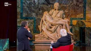 Vittorio Sgarbi sulla Pietà di Michelangelo  Donne sullorlo di una crisi di nervi 03102024 [upl. by Yriek803]