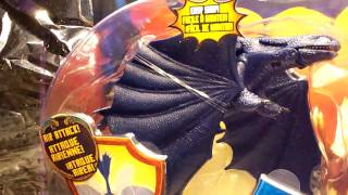 New Train Your Dragon Night Fury Toothless Action Figure Toy Review Train Your Dragon Toy 2010 [upl. by Aissatsana663]