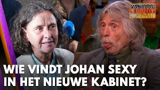 Wie vindt Johan sexy in het nieuwe kabinet Fabertje  VANDAAG INSIDE ORANJE [upl. by Hillary]