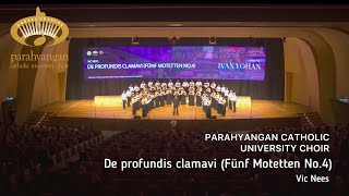 Vic Nees  De profundis clamavi Fünf Motetten No4  Parahyangan Catholic University Choir [upl. by Valeria]