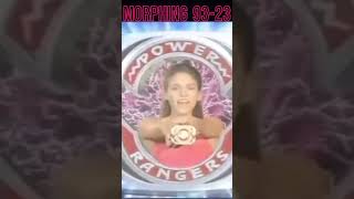 Mighty Morphin Power Rangers Morphing Scenes 19932023 [upl. by Nnairda]