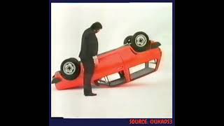 When Geoff Capes ThreeTime Olympian Casually Rolled Over A VW Polo [upl. by Ahtabat]