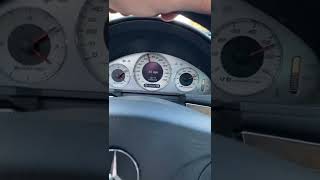 E55 amg acceleration 0100 in 9 seconds [upl. by Elimay]