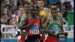 Mens 5000m final  Athens Summer Olympics 2004 [upl. by Ortrude853]