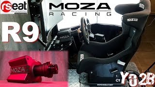 MOZA RACING quotR9quot My New Direct Drive Wheel Base • UnboxingReview  Yo2B Production [upl. by Amehsat]