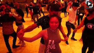 Natasha Mao y Wander Rosario social dancing at Houston Salsa Congress 2017 [upl. by Celesta]