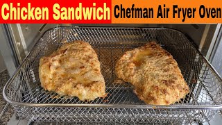 Chicken Sandwich Recipe Air Fryer Oven [upl. by Vano]