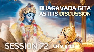 Bhagavad Gita As It Is Chapter 9 Text 810 [upl. by Lihp115]