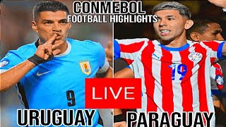 Recap Uruguay vs Paraguay Conmebol Showdown Highlights [upl. by Sherar105]