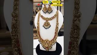 Premium quality combo set ₹1150 comboset templejewellery templejewelleryset templejewelry combo [upl. by Yeleen464]