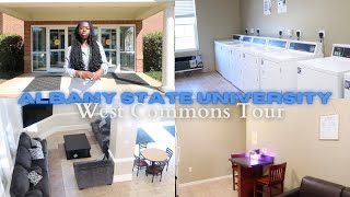 Albany State University West Commons Dorm Tour 2024  Room  Amenities [upl. by Enyrhtac707]