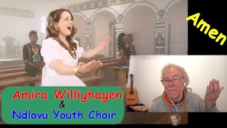 Amira Willighagen and Ndlovu Youth Choir  Amen [upl. by Anaihr]