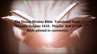 The Douay Rheims Bible LEVITICUS [upl. by Eldoria]