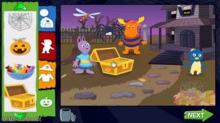 The Backyardigans  Trick or Treat with the Backyardigans  Full Gameplay  Online Game [upl. by Celik85]