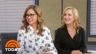 Jenna Fischer And Angela Kinsey Talk About Their New Office Podcast  TODAY [upl. by Eidas]